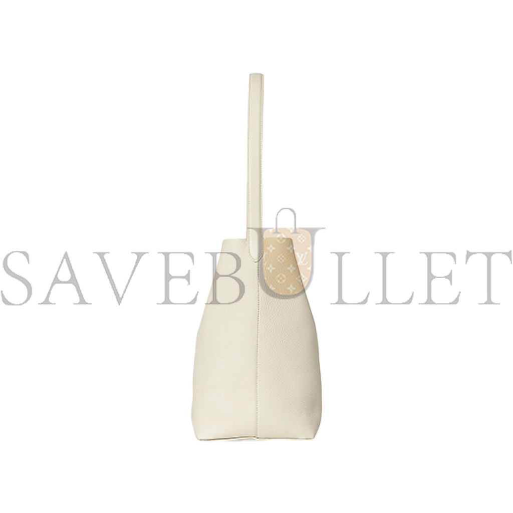 THE ROW SMALL NS PARK TOTE IN LEATHER IVORY W1314L129IVPD (25*22*12cm)